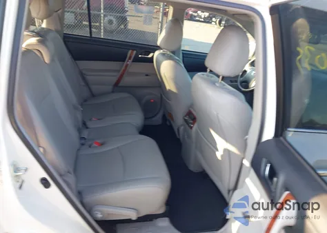 2012 Toyota Highlander Limited V6 z USA, uszkodzony, nr VIN 5TDDK3EH8CS113501